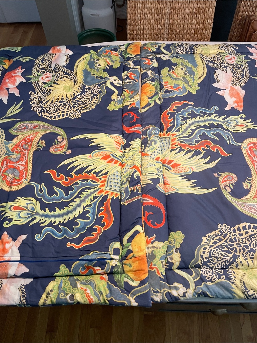 Williams Sonoma New Moon King Duvet and  Shams x2 - Picture 9 of 12